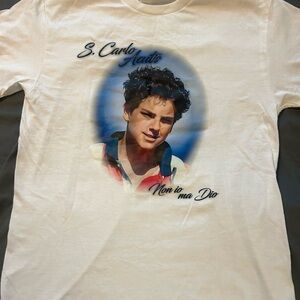 Carlos Acutis t-shirt from his shrine in Assisi!